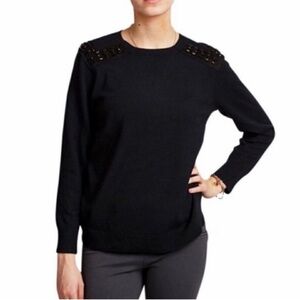 J.Crew shoulder embellished sweater